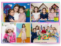 Выпускной альбом для детского садика Москва Санкт-Петербург заказать выпускной альбом